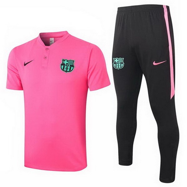 Polo Barcelona Komplett Set 2020-21 Pink Schwarz